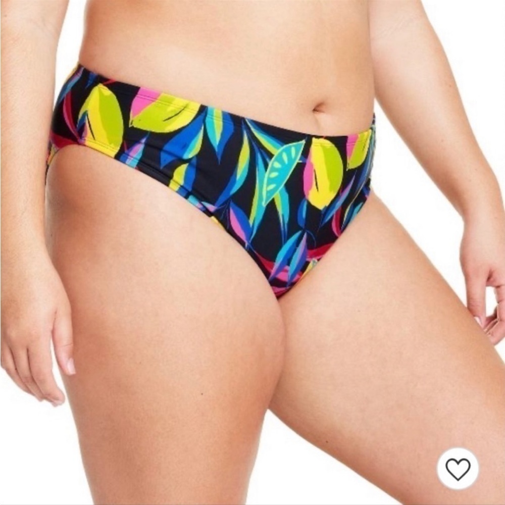 Tabitha Brown X Target Lemon Print Bikini Hipster Bottom 3X NWOT